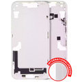 Midframe/Rahmen mit Small Parts für iPhone 14 Plus (EU / Global Version) (gebrauchter OEM-Ausbau, Qualität C) (Starlight)