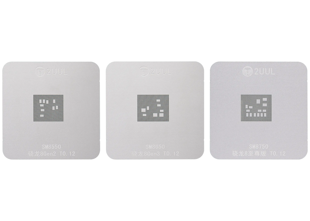 BH17 CPU Reball Base Magnetic Dual-Sided Reballing-Plattform Set (CPUX75) (2UUL)