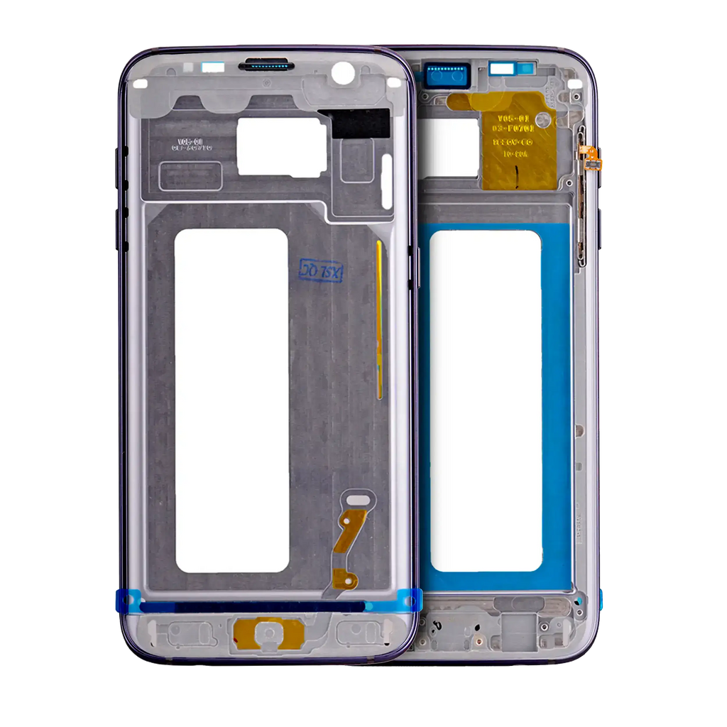 Midframe/Frame Back Cover/Frame for Samsung Galaxy S7 (with Small Parts) (Service Pack) (Black)