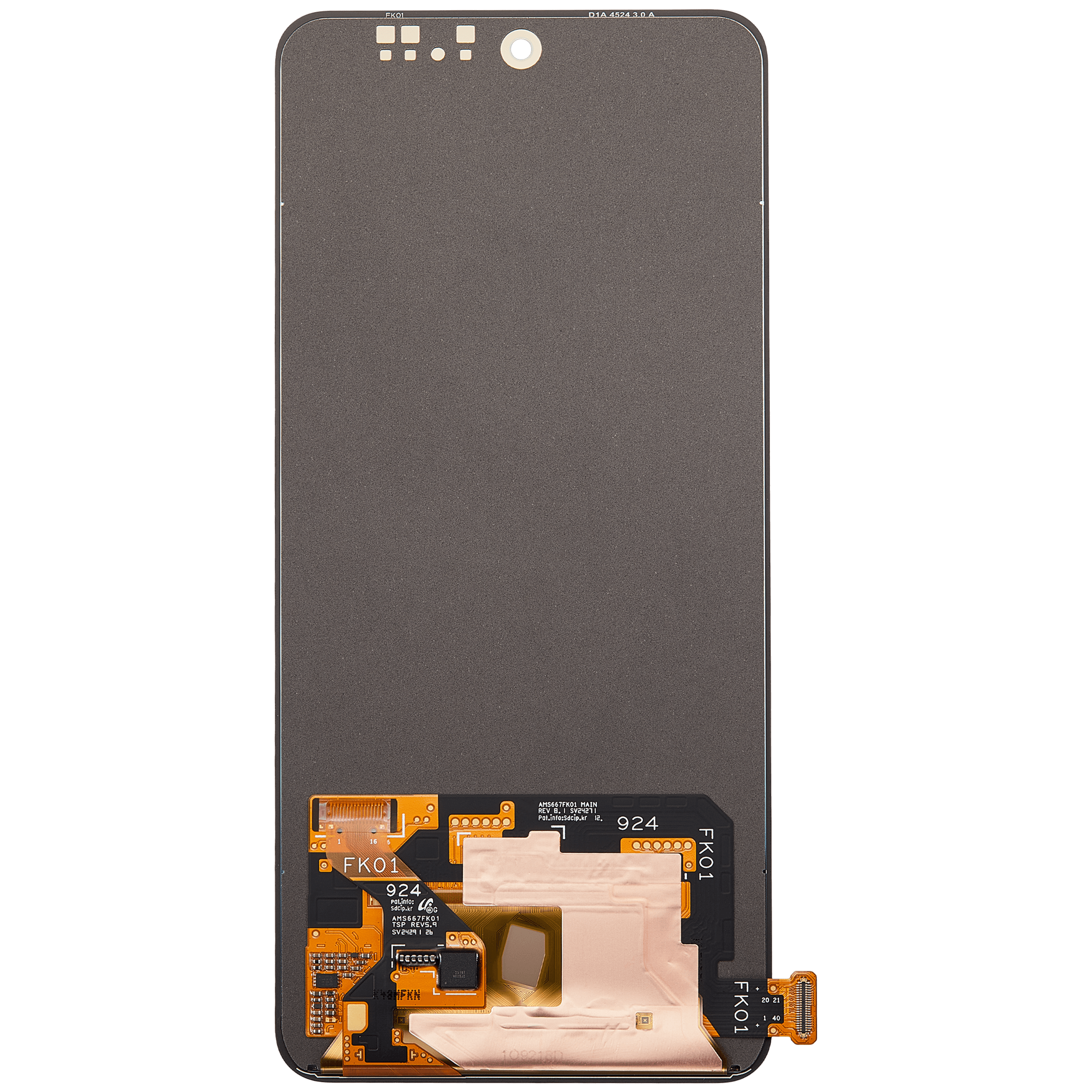 OLED-Display ohne Rahmen Compatible für Vivo S18e / Y200 5 G / Y200 E/ T3/ Y100 4G/ V40 SE 5G / V30 lite 5G / V30 lite 4G / V30 SE (Refurbished) (Alle Farben)