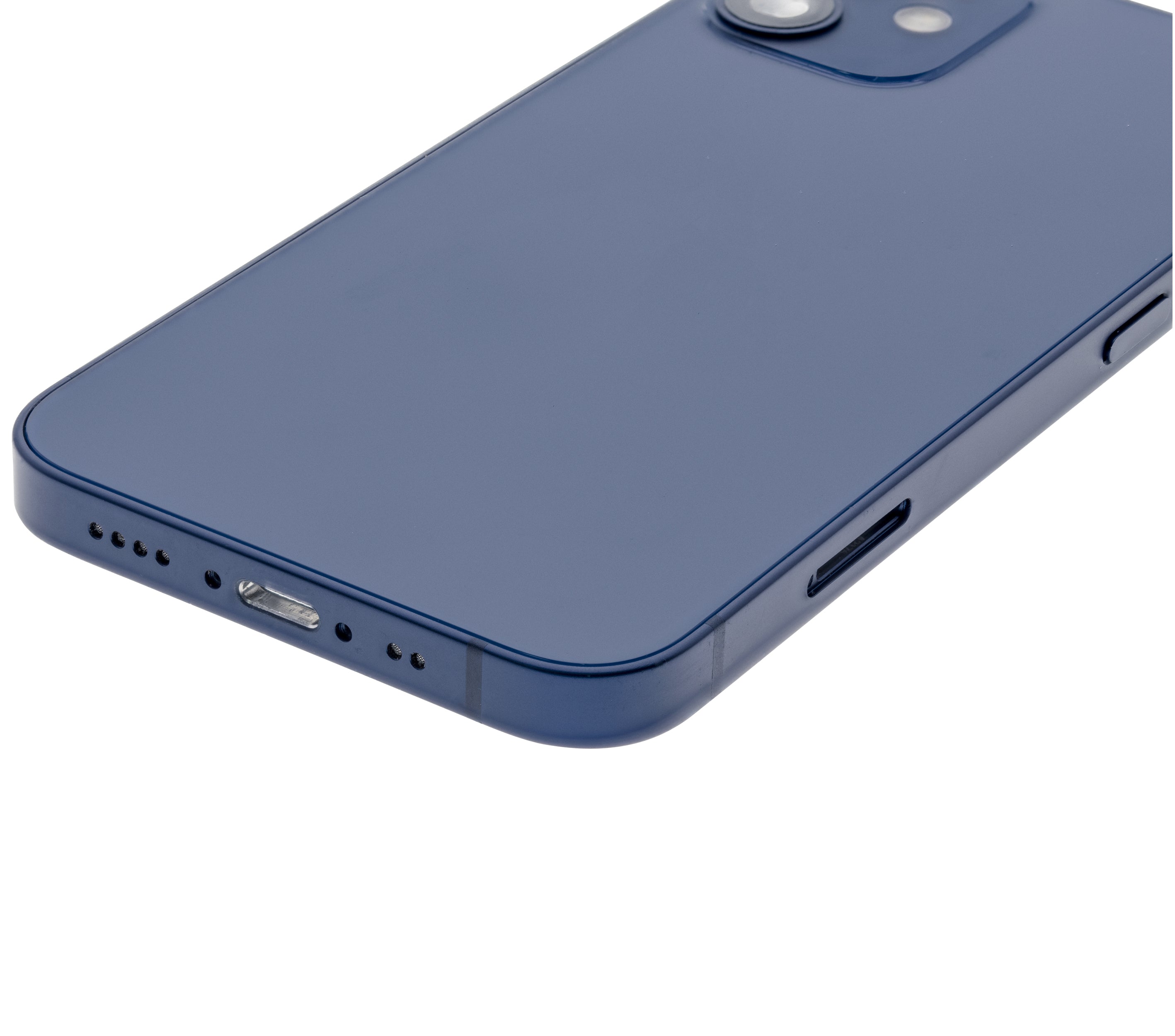 Backcover/Rahmen mit Small Parts für iPhone 12 Mini (EU / Global Version) (gebrauchter OEM-Ausbau, Qualität C) (Blau)