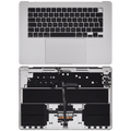 Topcase mit Akku And Keyboard für MacBook Air 15" (A2941 / Mid 2023) (UK Keyboard) (Silber)