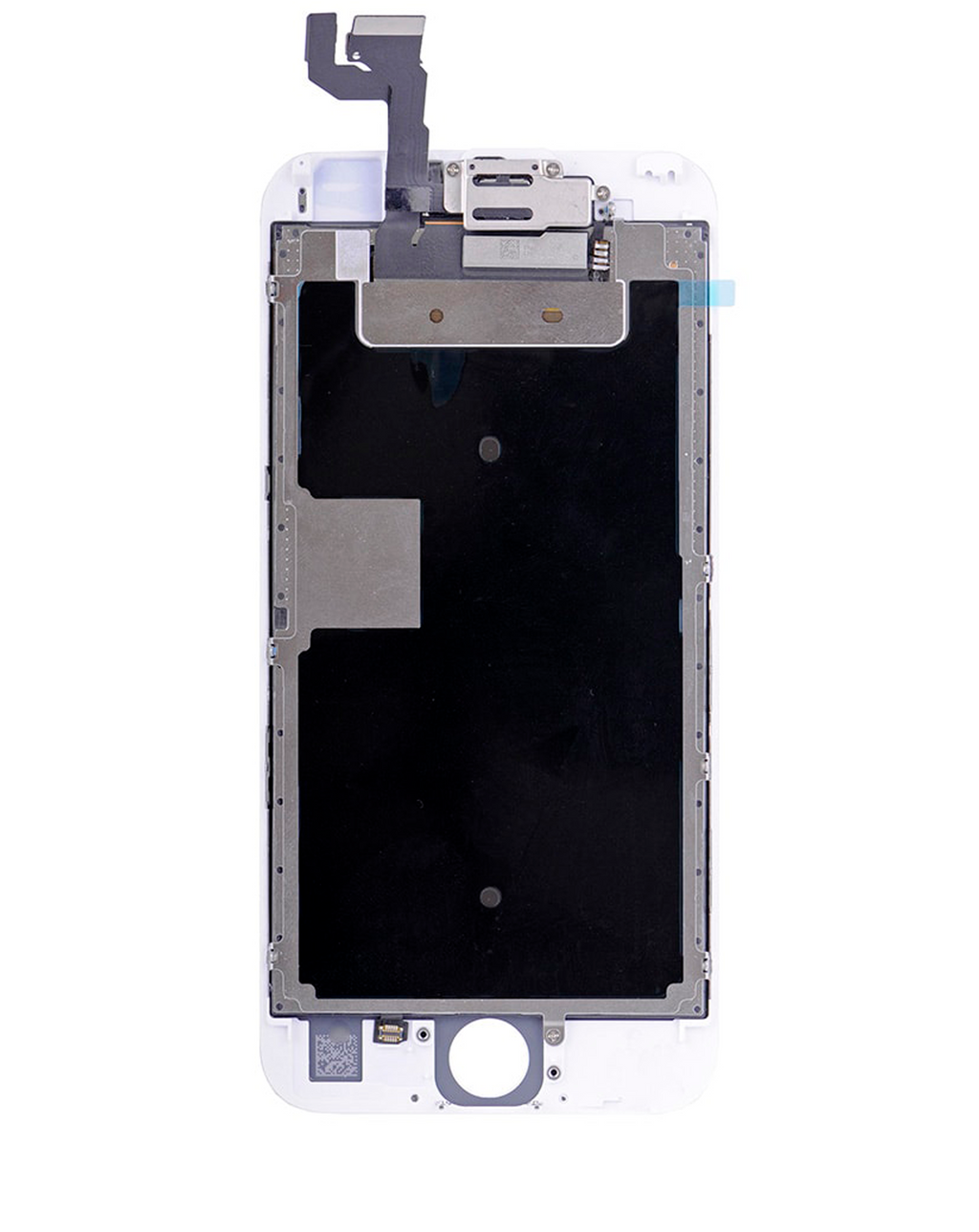 Complete LCD-Display mit Stahlplatte für iPhone 6S (mit Front Camera: Prox Sensor & Ear Speaker) (Aftermarket Plus) (Weiß)