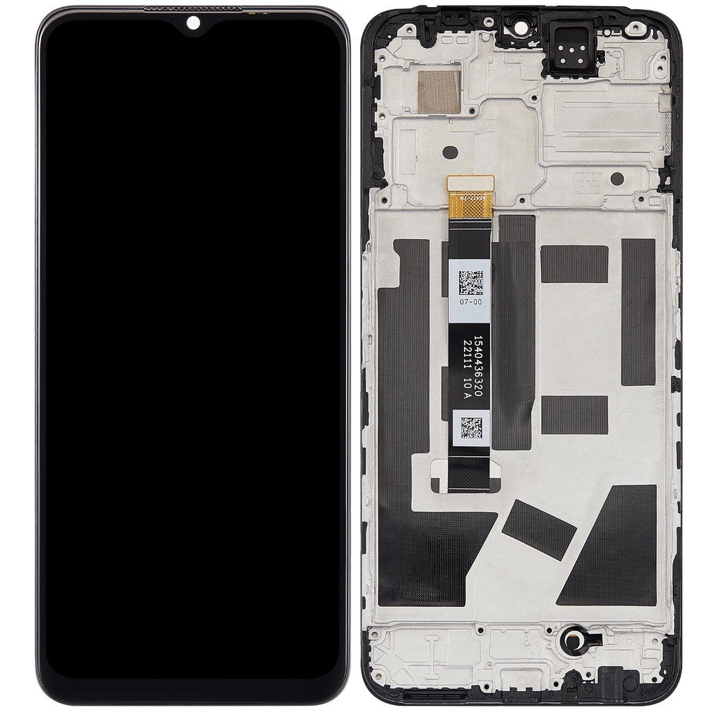 LCD-Display mit Rahmen Compatible für Oppo A97 (2022) (Refurbished) (Alle Farben)
