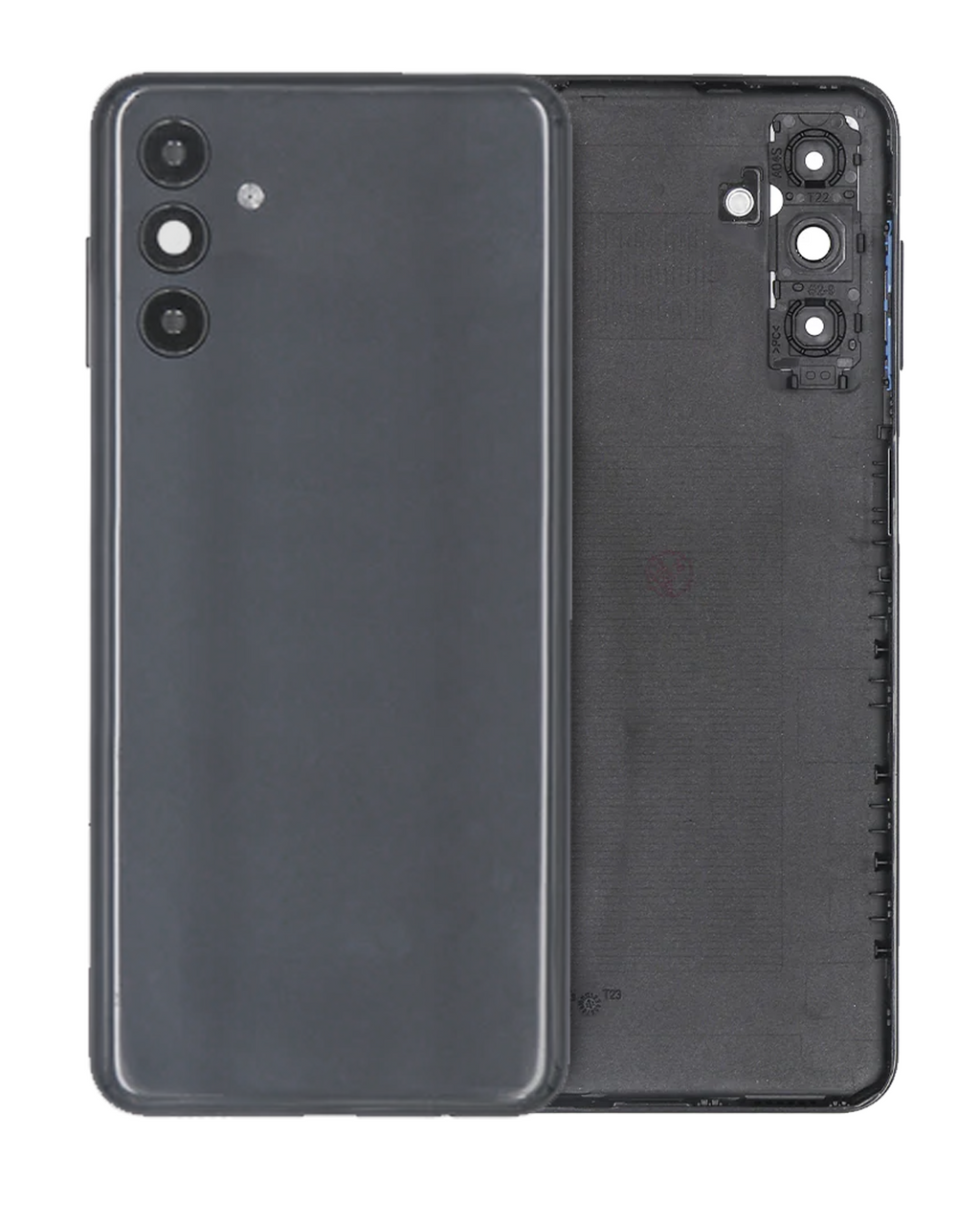 Back Cover with Camera Lens for Samsung Galaxy A04s (A047 / 2022) (Service Pack) (Black)