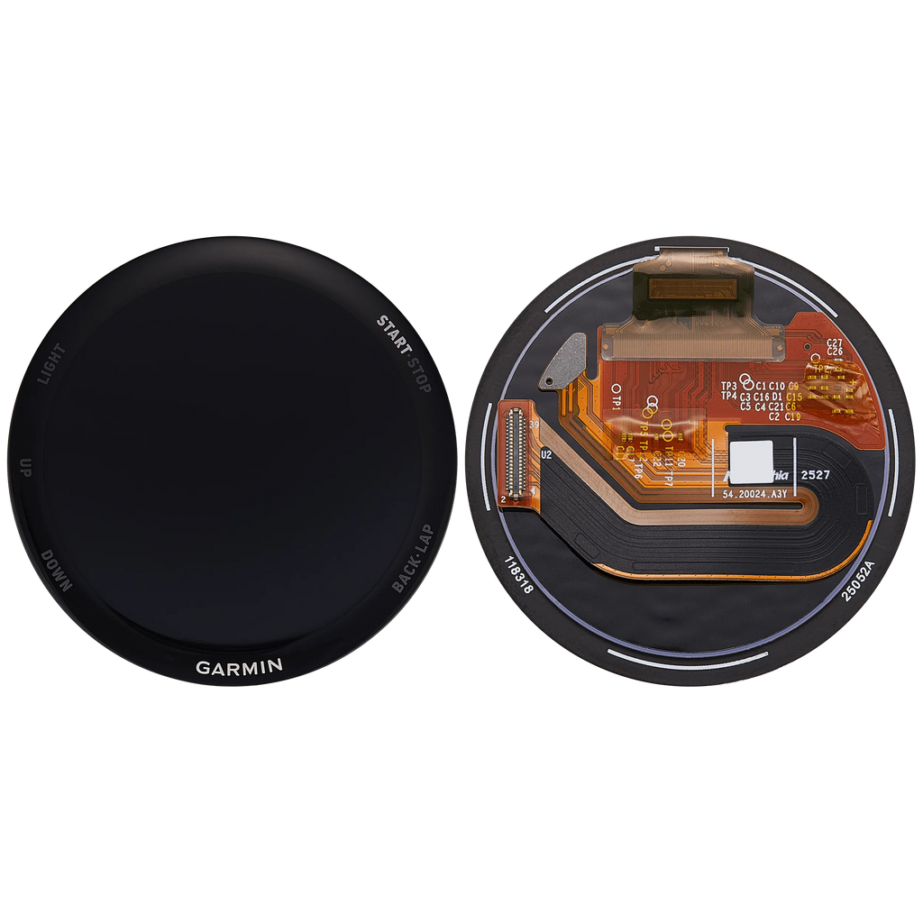 OLED-Display ohne Rahmen für Garmin Forerunner 970 (2025) (Premium) (Schwarz)