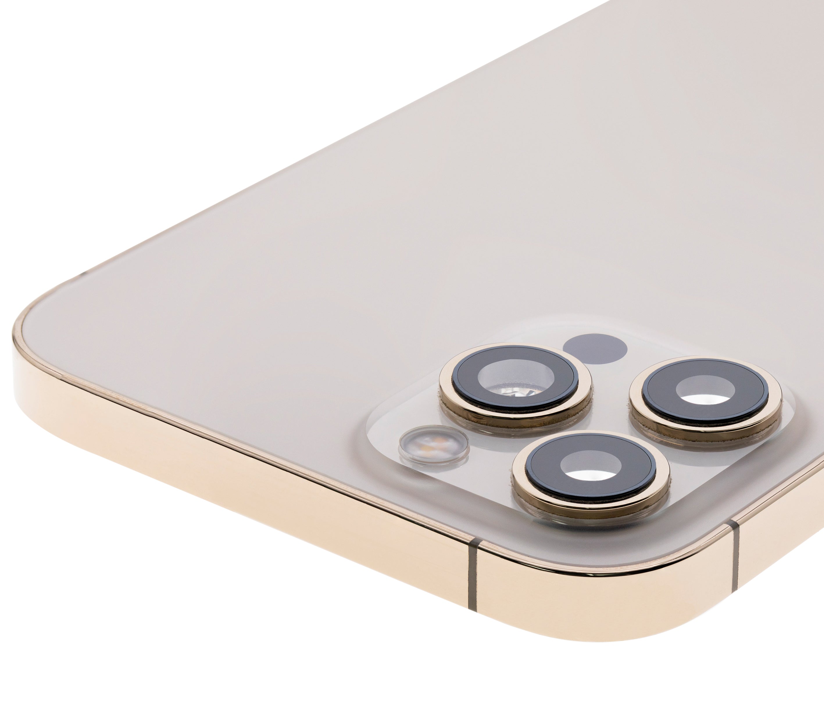 Backcover/Rahmen mit Small Parts für iPhone 12 Pro Max (US-Version) (gebrauchter OEM-Ausbau, Qualität A) (Gold)