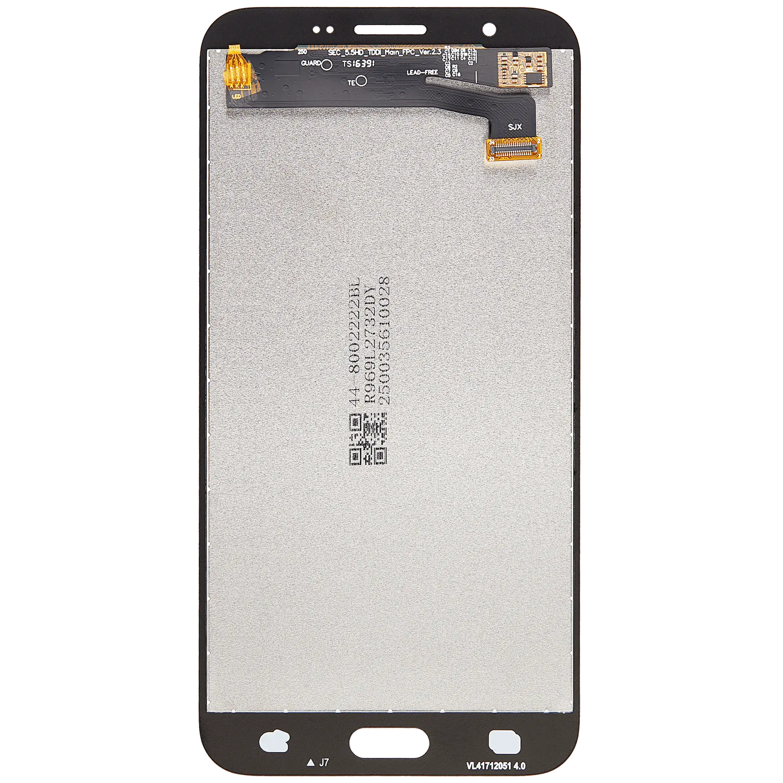 LCD-Display ohne Rahmen für Samsung Galaxy J7 Perx / Halo / Sky Pro (J727 / 2017) (Refurbished) (Silber / Grau)