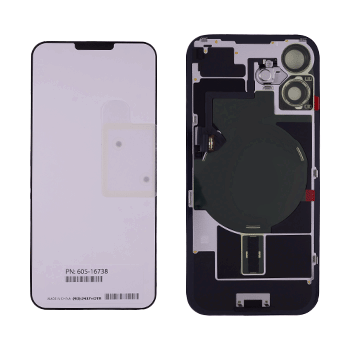 Back Cover with MagSafe Magnet, NFC & Flash Flex Cable for iPhone 16 Plus (Original OEM) (UK/EU Version) (Teal)