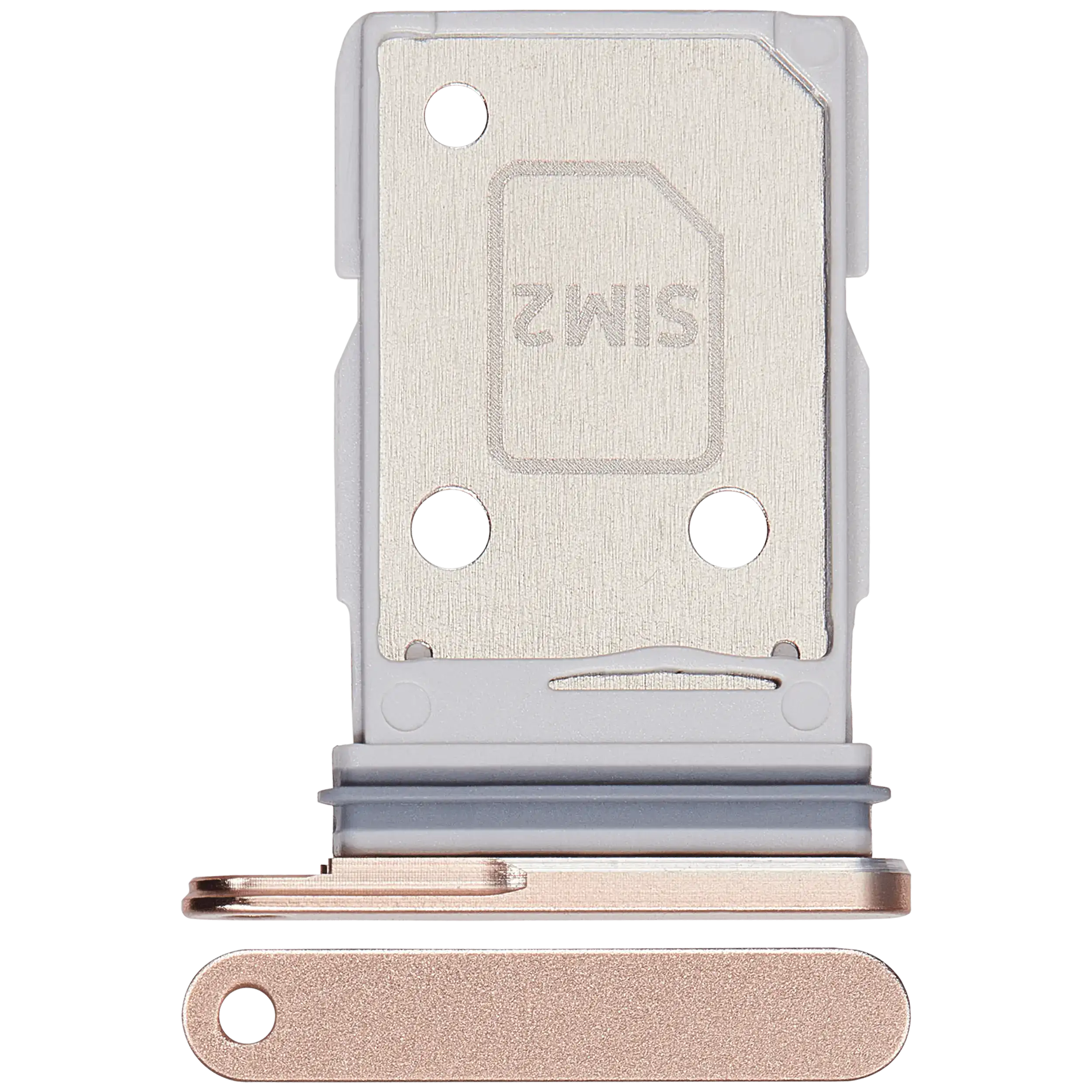 Dual Sim Card Tray für Samsung Galaxy S26 Ultra (S948) (Pink Gold)