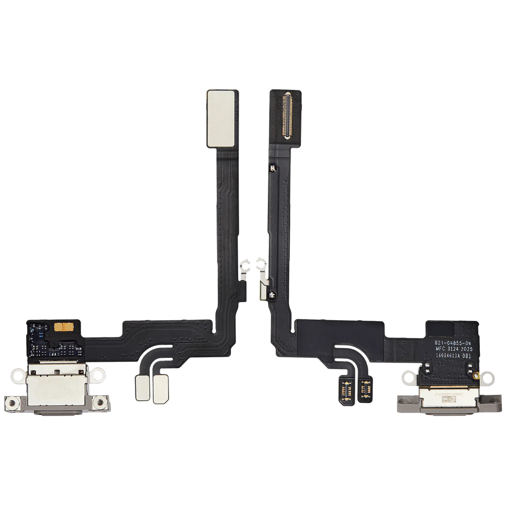 Ladebuchse Flex Cable für iPhone 16 Pro (gebrauchter OEM-Ausbau) (Natural Titanium)