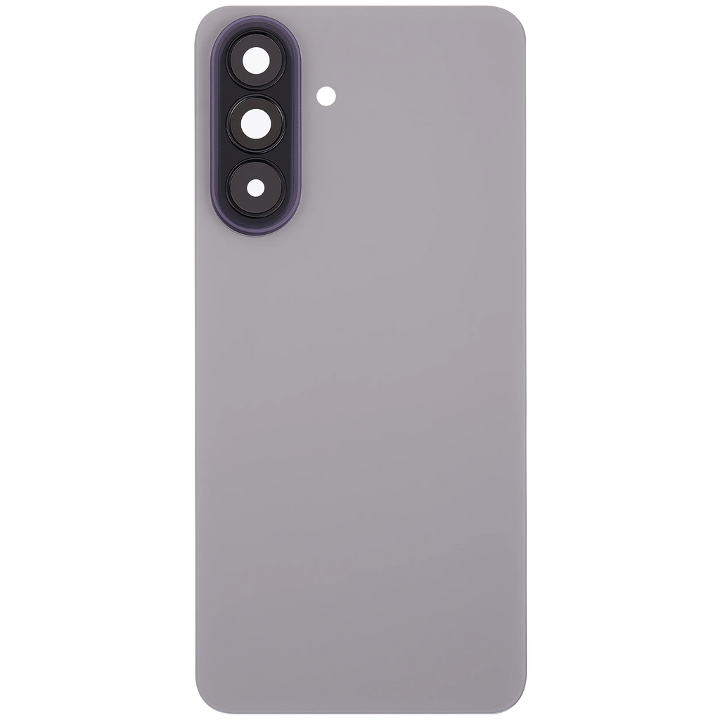 Backcover Glass mit Camera Lens für Samsung Galaxy A57 5G (A576 / 2026) (ohne Logo) (Aftermarket Plus) (Grau)