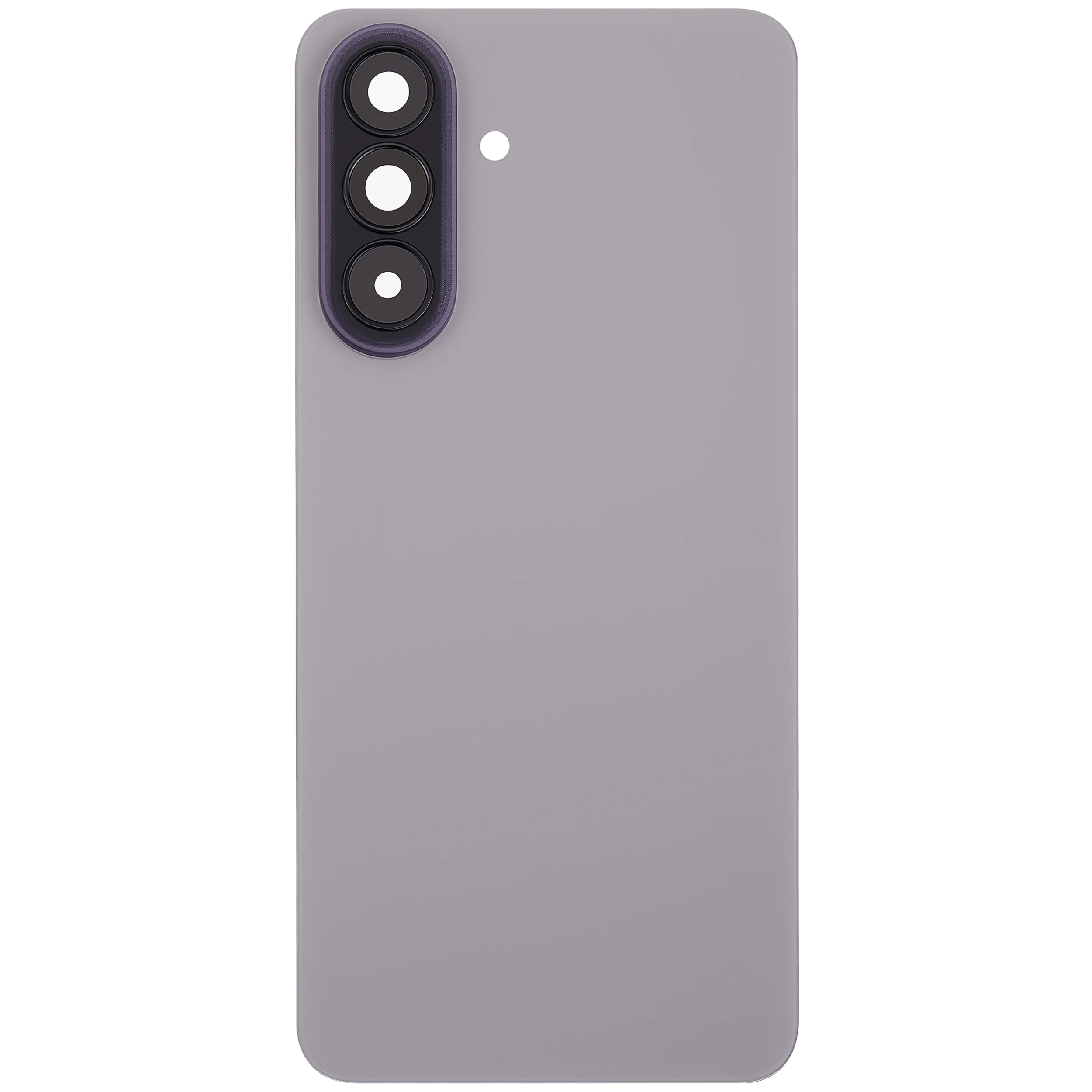 Backcover Glass mit Camera Lens für Samsung Galaxy A57 5G (A576 / 2026) (ohne Logo) (Aftermarket Plus) (Grau)