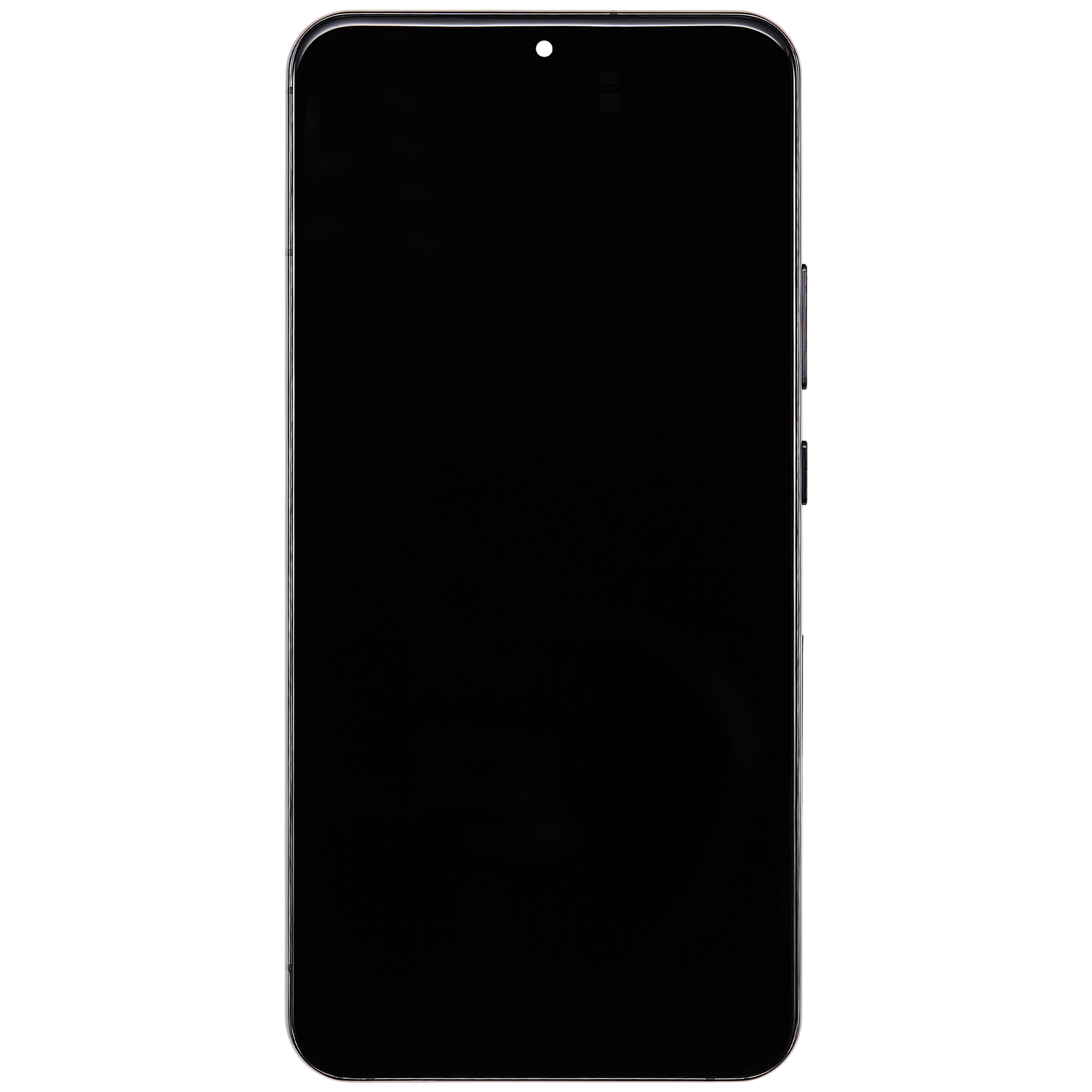 OLED-Display mit Rahmen für Samsung Galaxy S22 Plus 5G (gebrauchter OEM-Ausbau, Qualität A) (Phantom Black)
