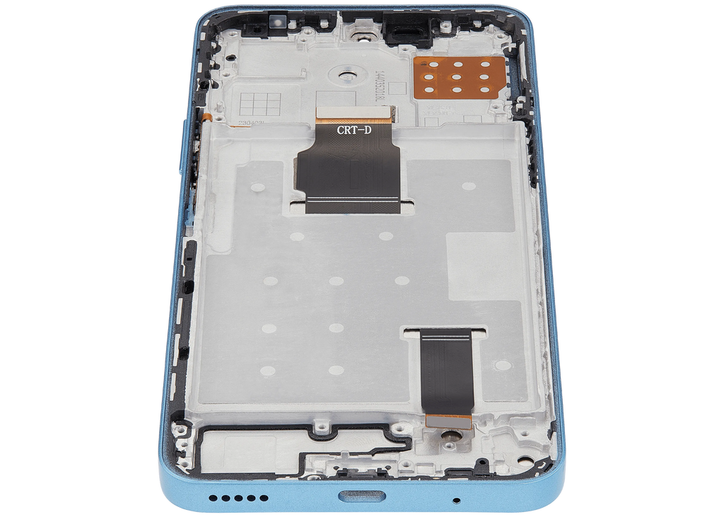 LCD-Display mit Rahmen für Honor X8A / X50i / 90 Lite (Refurbished) (Cyan Lake)
