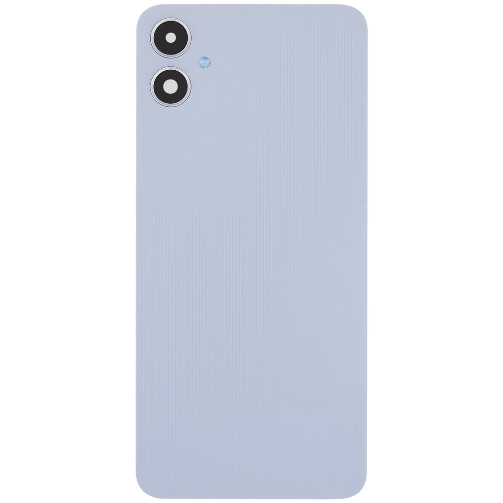 Backcover mit Camera Lens für Samsung Galaxy A05 4G (A055 / 2023) (ohne Logo) (Aftermarket Plus) (Silber)