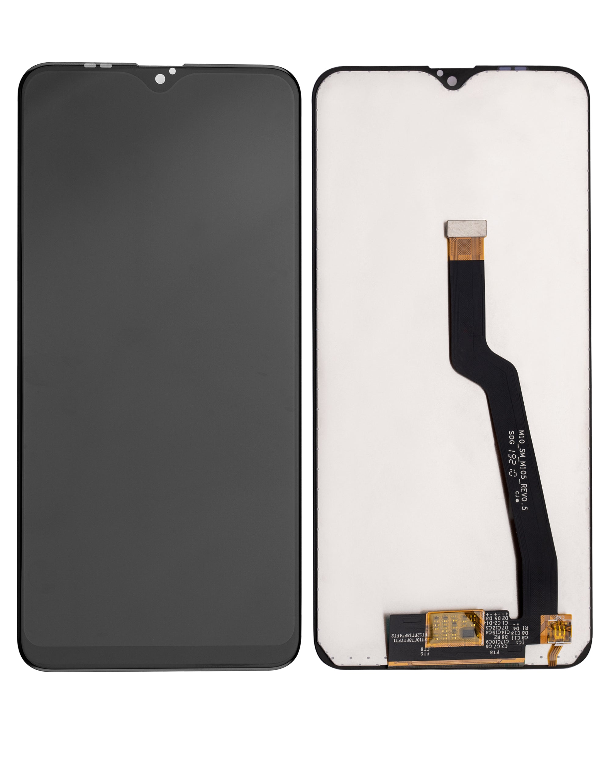 LCD-Display ohne Rahmen für Samsung Galaxy A10 (A105 / 2019) / M10 (M105 / 2019) (Refurbished) (Alle Farben)