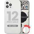 Backcover/Rahmen mit Kleinteilen iPhone 12 Pro Max US Silber Aftermarket+