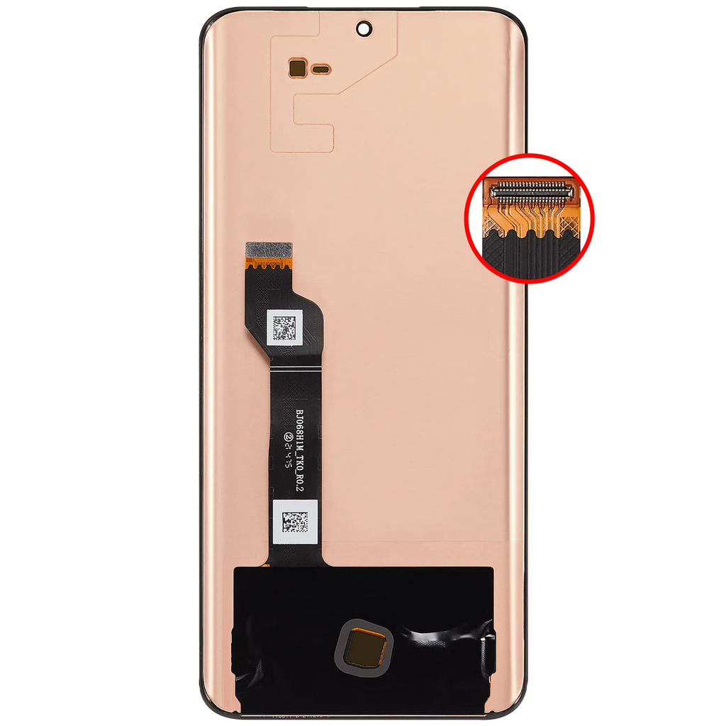 OLED-Display ohne Rahmen für Honor Magic4 (Refurbished) (Alle Farben)