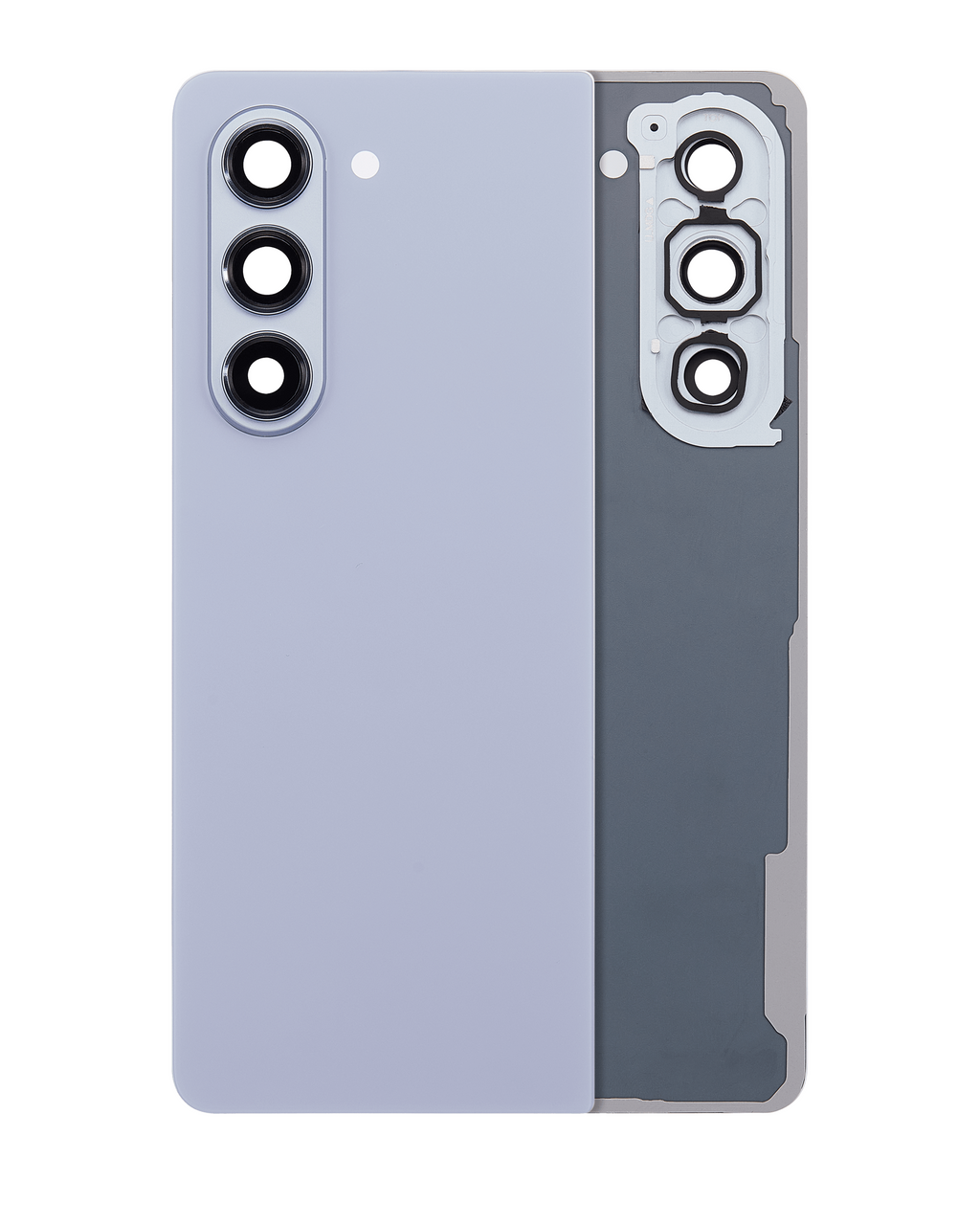 Back Cover Glass with Camera Lens for Samsung Galaxy Z Fold 5 (Service Pack) (Blue)