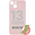 Backcover für iPhone 13 Mini, Pink, mit 3M Kleber, ohne Logo, großes Kameraloch