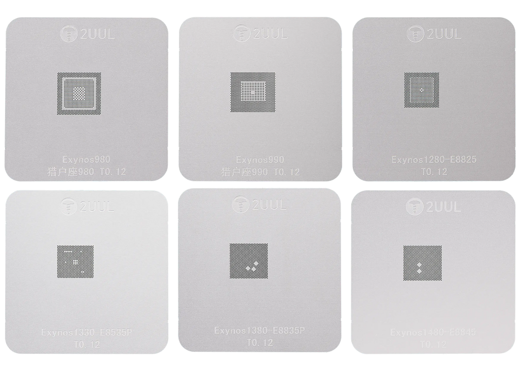 BH17 CPU Reball Base Magnetic Dual-Sided Reballing-Plattform Set (CPUX75) (2UUL)