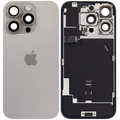 Backcover mit MagSafe Magnet & NFC & Blitz-Flexkabel für iPhone 16 Pro (Service Pack) (Natural Titanium)