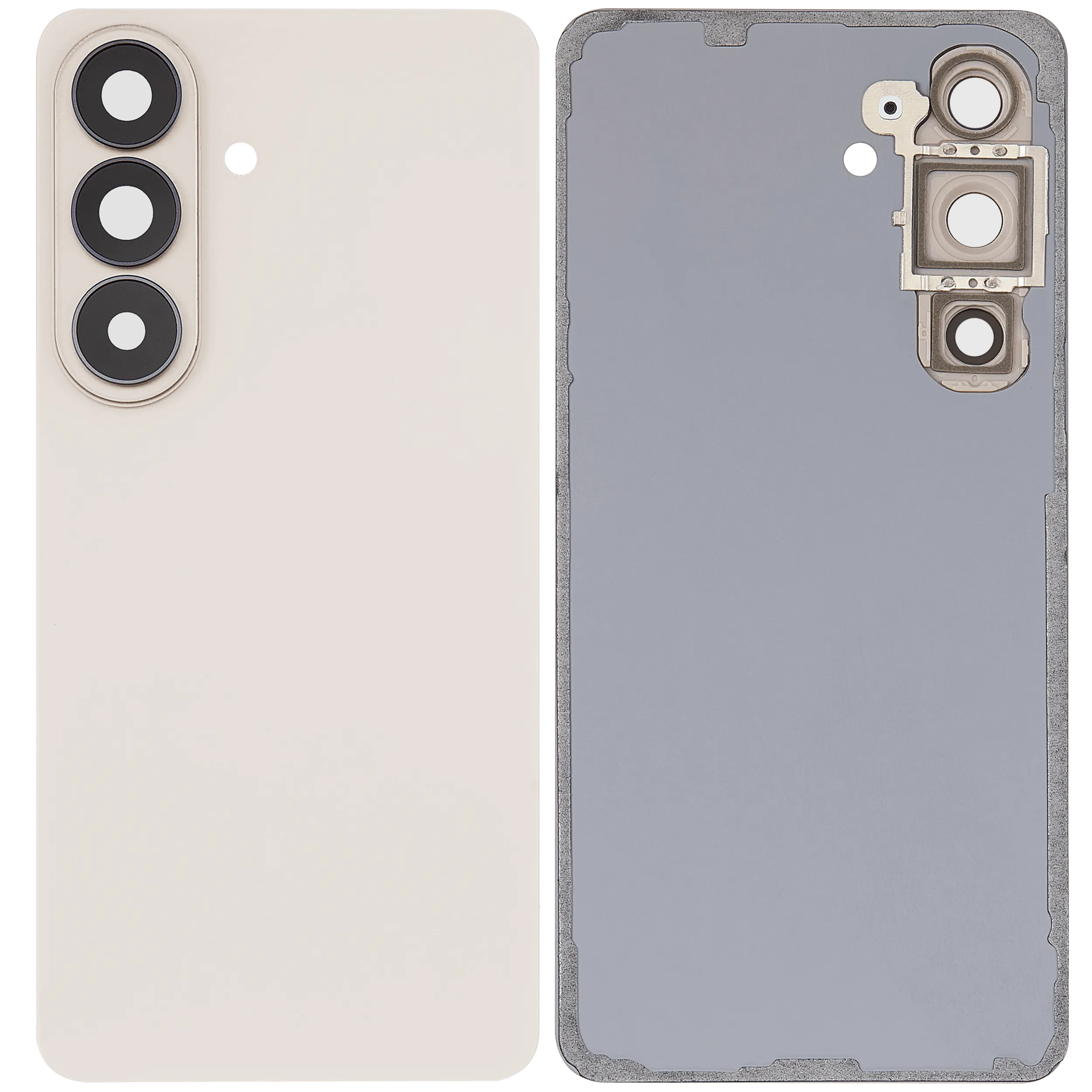 Backcover Glass mit Camera Lens für Samsung Galaxy S26 (Aftermarket Plus) (Pink Gold)