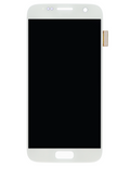 OLED-Display ohne Rahmen für Samsung Galaxy S7 (Service Pack) (White Pearl)