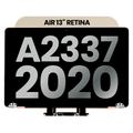Complete LCD-Display für MacBook Air 13" A2337 (2020) (gebrauchter OEM-Ausbau, Qualität A) (Gold)