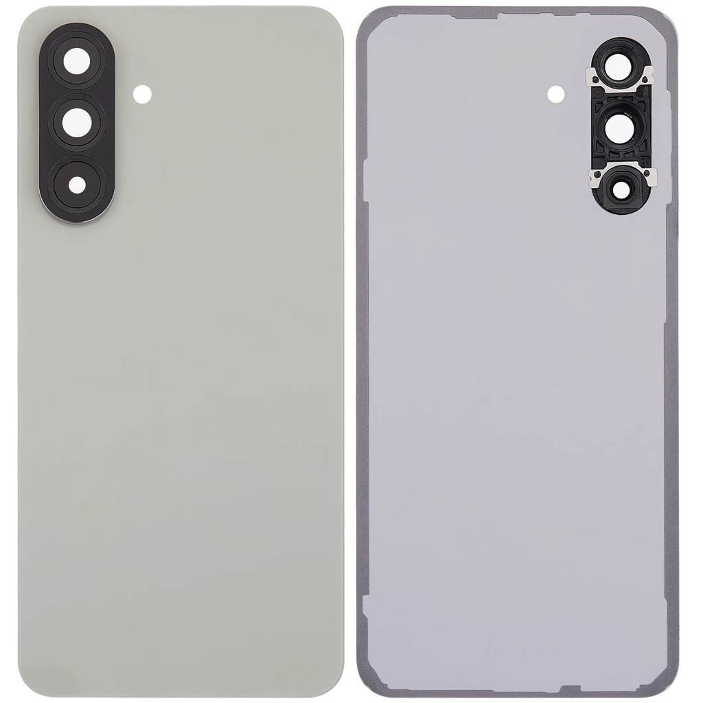 Backcover Glass mit Camera Lens für Samsung Galaxy A56 5G (A566 / 2025) (ohne Logo) (Aftermarket Plus) (Olive)