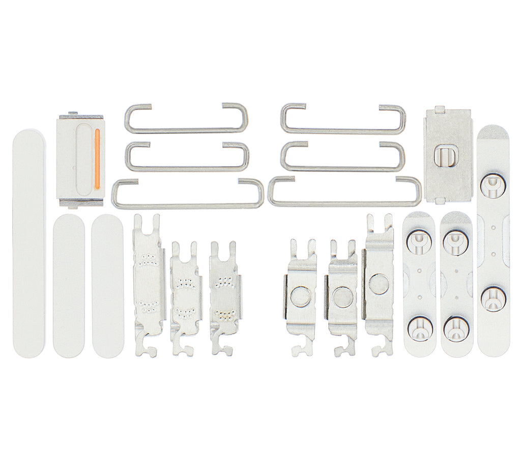 Button Set (Power, Volume, Mute) for iPhone 12 - White