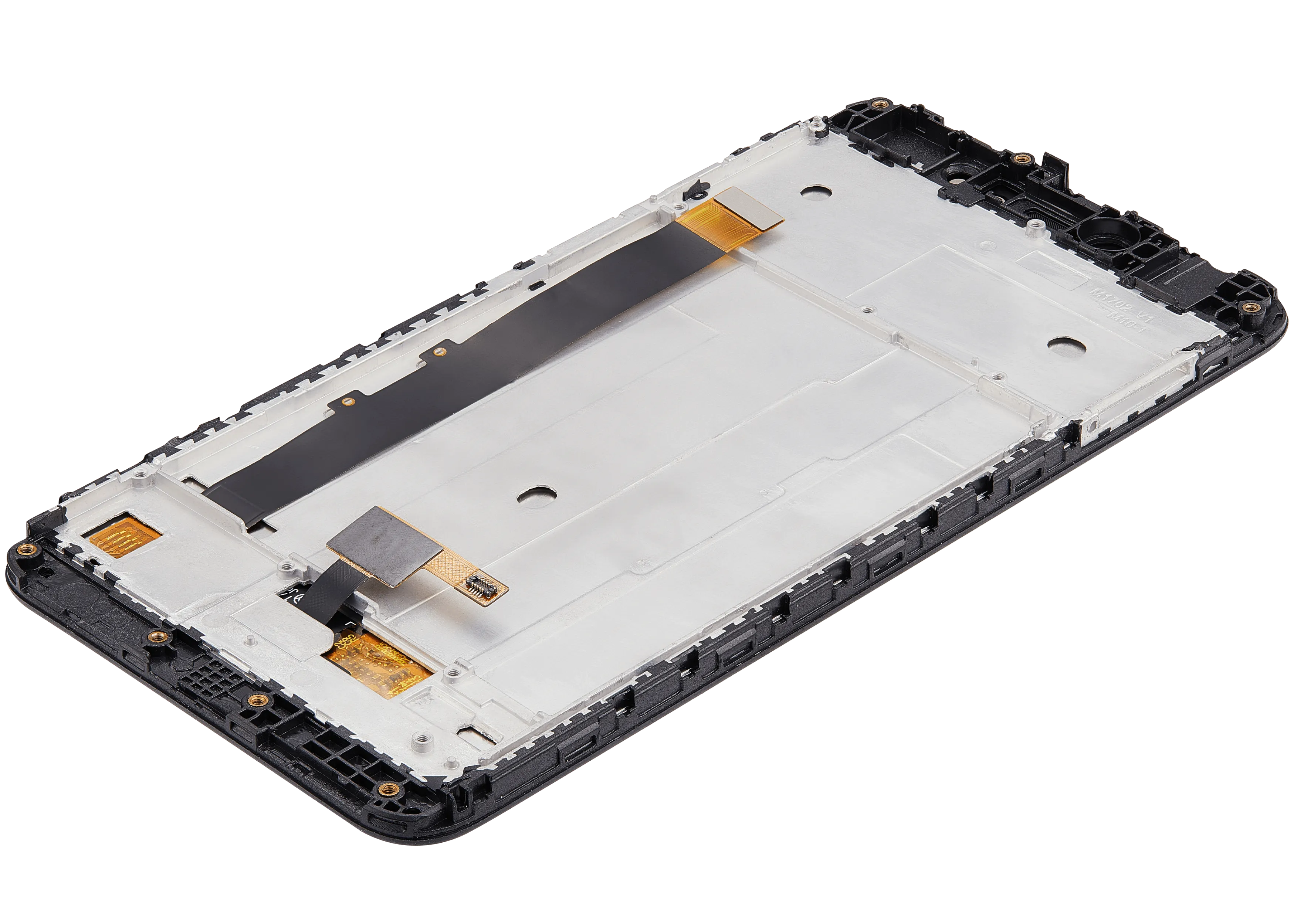 LCD-Display mit Rahmen für Xiaomi Redmi Note 5A (Aftermarket Plus) (Schwarz)