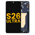 OLED-Display mit Rahmen für Samsung Galaxy S26 Ultra 5G (US & International) (Refurbished) (Schwarz)