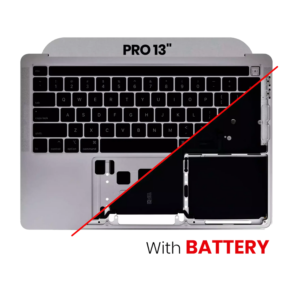 Top Case with Battery and Keyboard for MacBook Pro 13 inch A2289 (2020) US Keyboard Space Gray