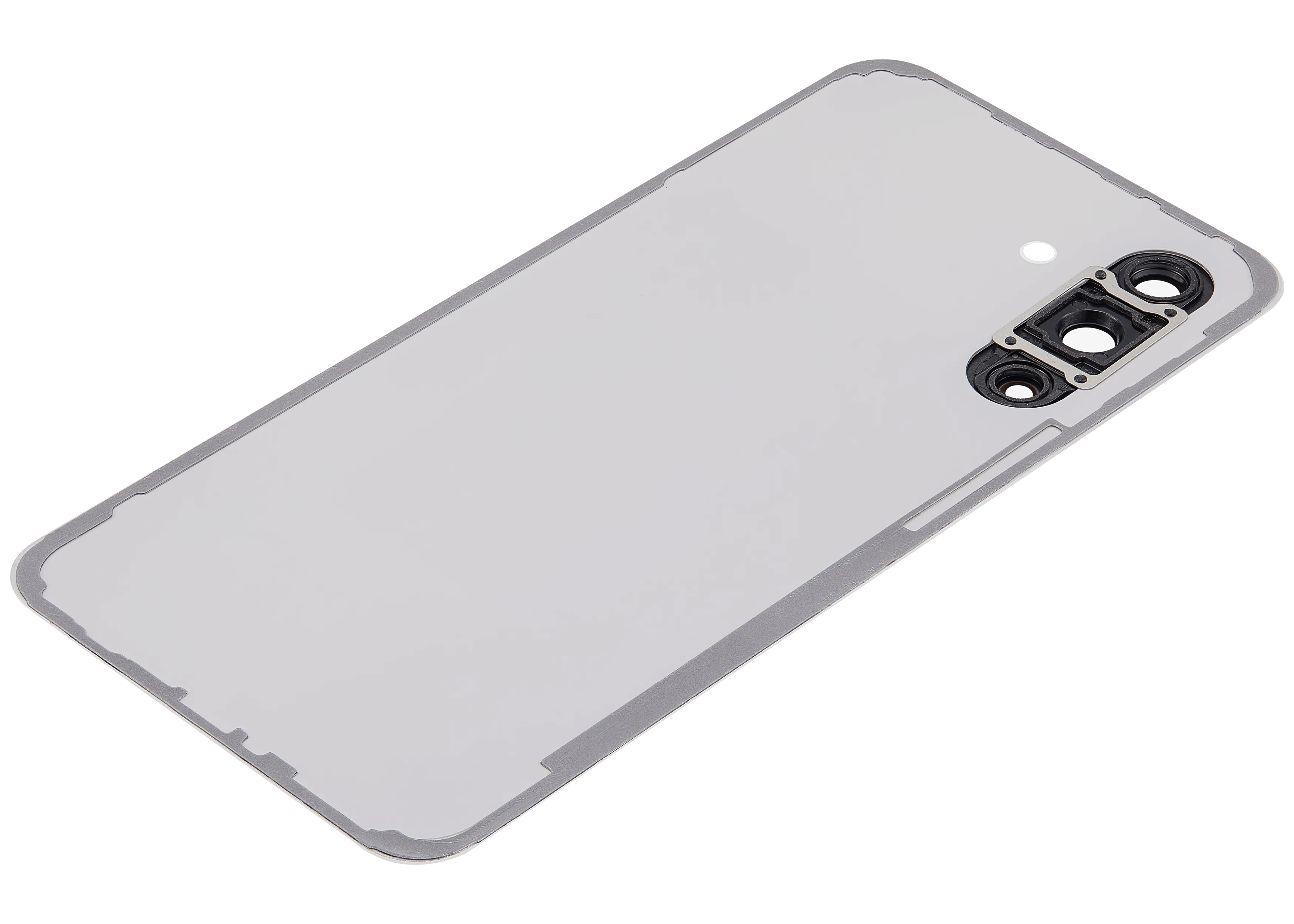 Backcover Glass mit Camera Lens für Samsung Galaxy A36 5G (A366 / 2025) (ohne Logo) (Aftermarket Plus) (Weiß)