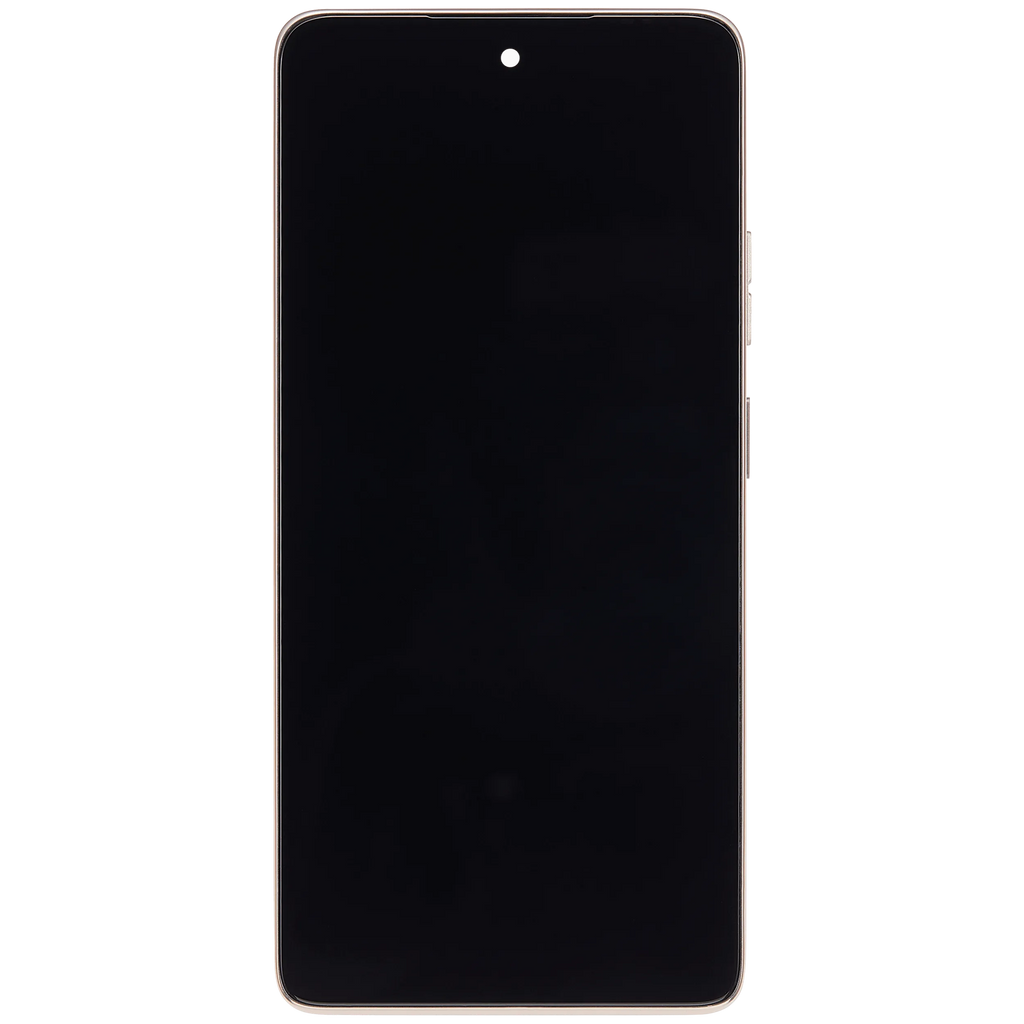 LCD-Display mit Rahmen für Motorola Moto G Power 5G (XT2617 / 2026) (Refurbished) (Pure Cashmere)