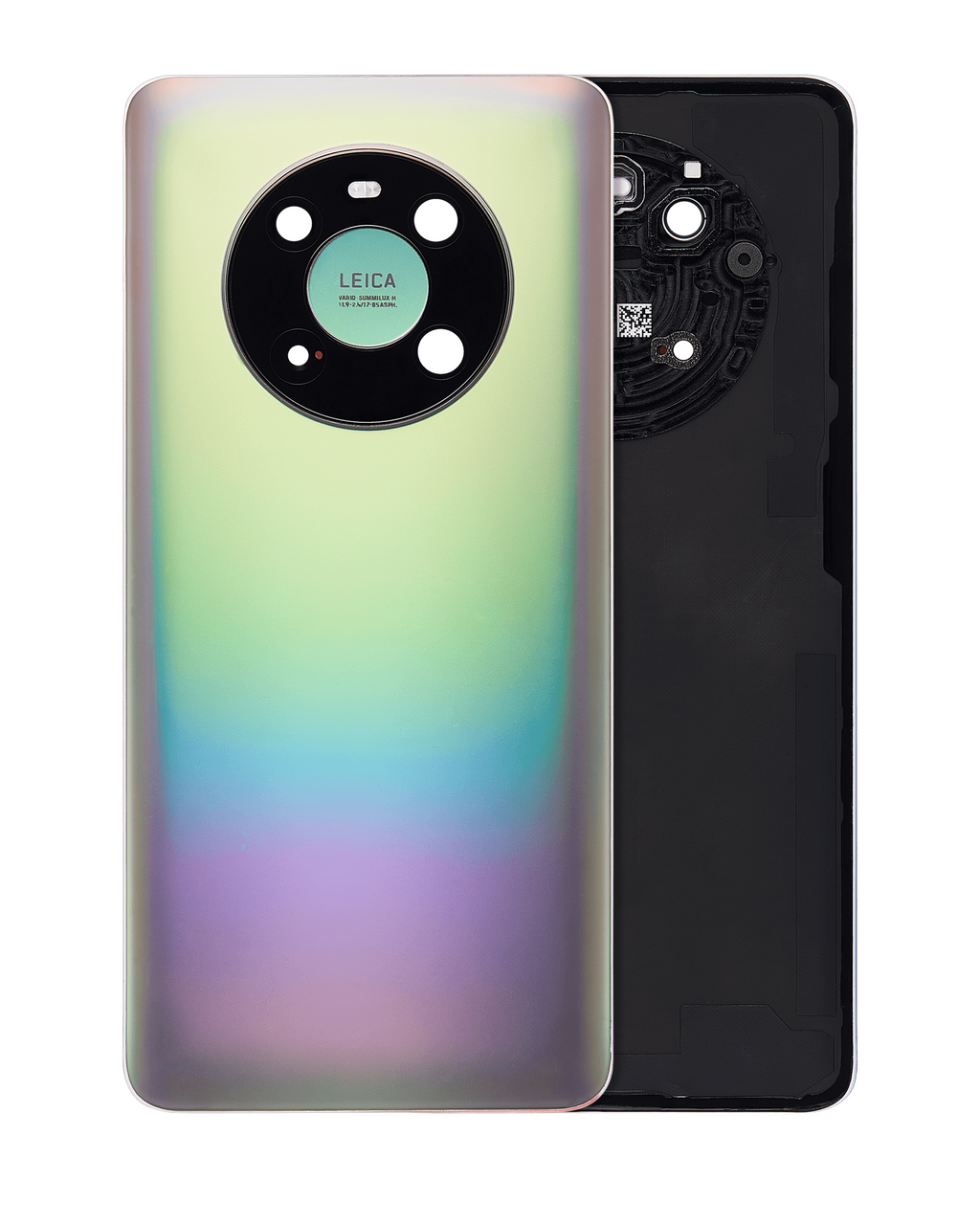 Glass Back Cover with Camera Lens for Huawei Mate 40 (Silver)