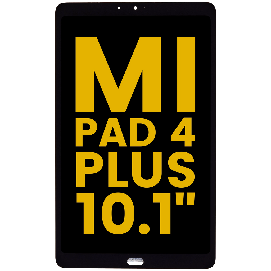 LCD-Display ohne Rahmen für Xiaomi Mi Pad 4 Plus 10.1'' (Refurbished) (Schwarz)