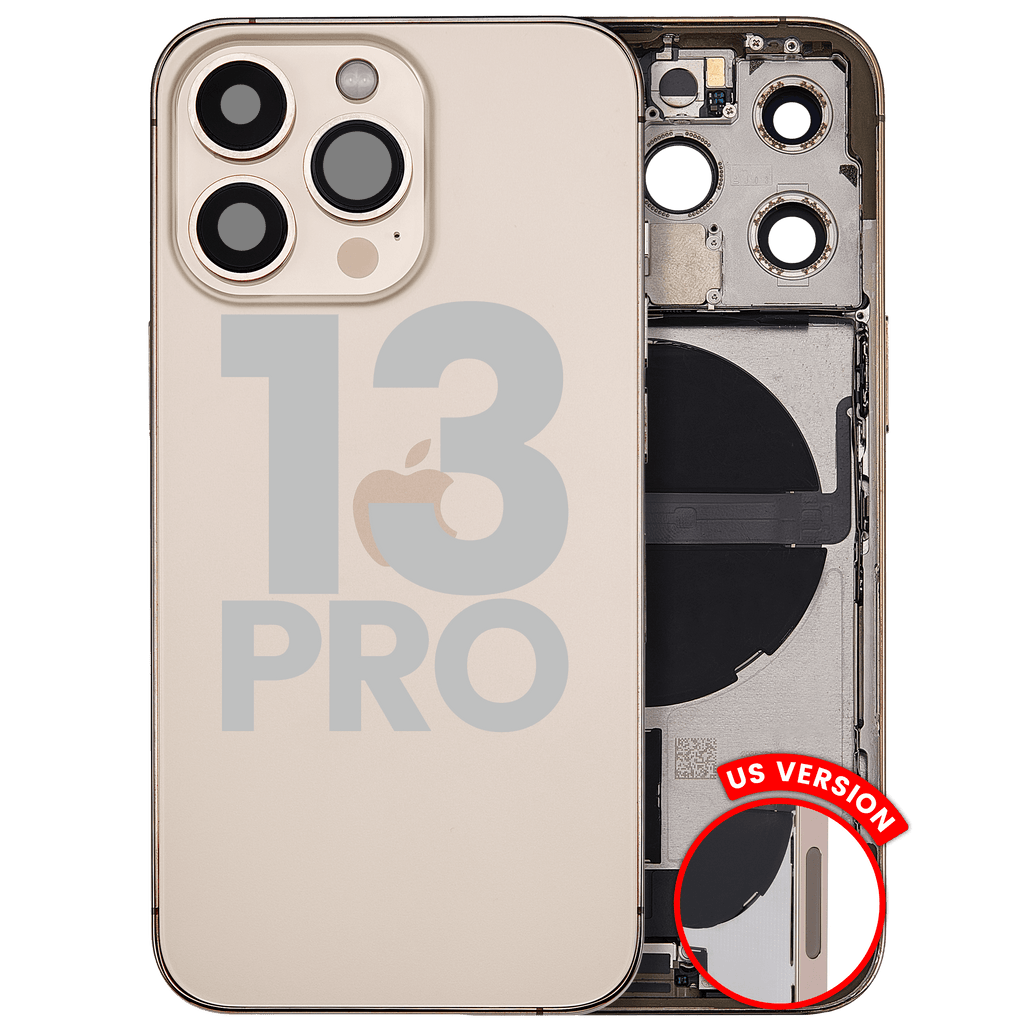 Original Apple-Ausbau C gebraucht – iPhone 13 Pro Backcover/Rahmen Gold
