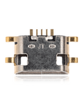 Ladebuchse Micro B – 5-Pin – 4 Ankerpunkte (C077) – Lötarbeit erforderlich