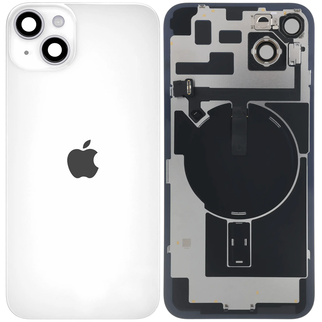Backcover mit MagSafe Magnet & NFC & Blitz-Flexkabel für iPhone 14 Plus (Service Pack) (Starlight)