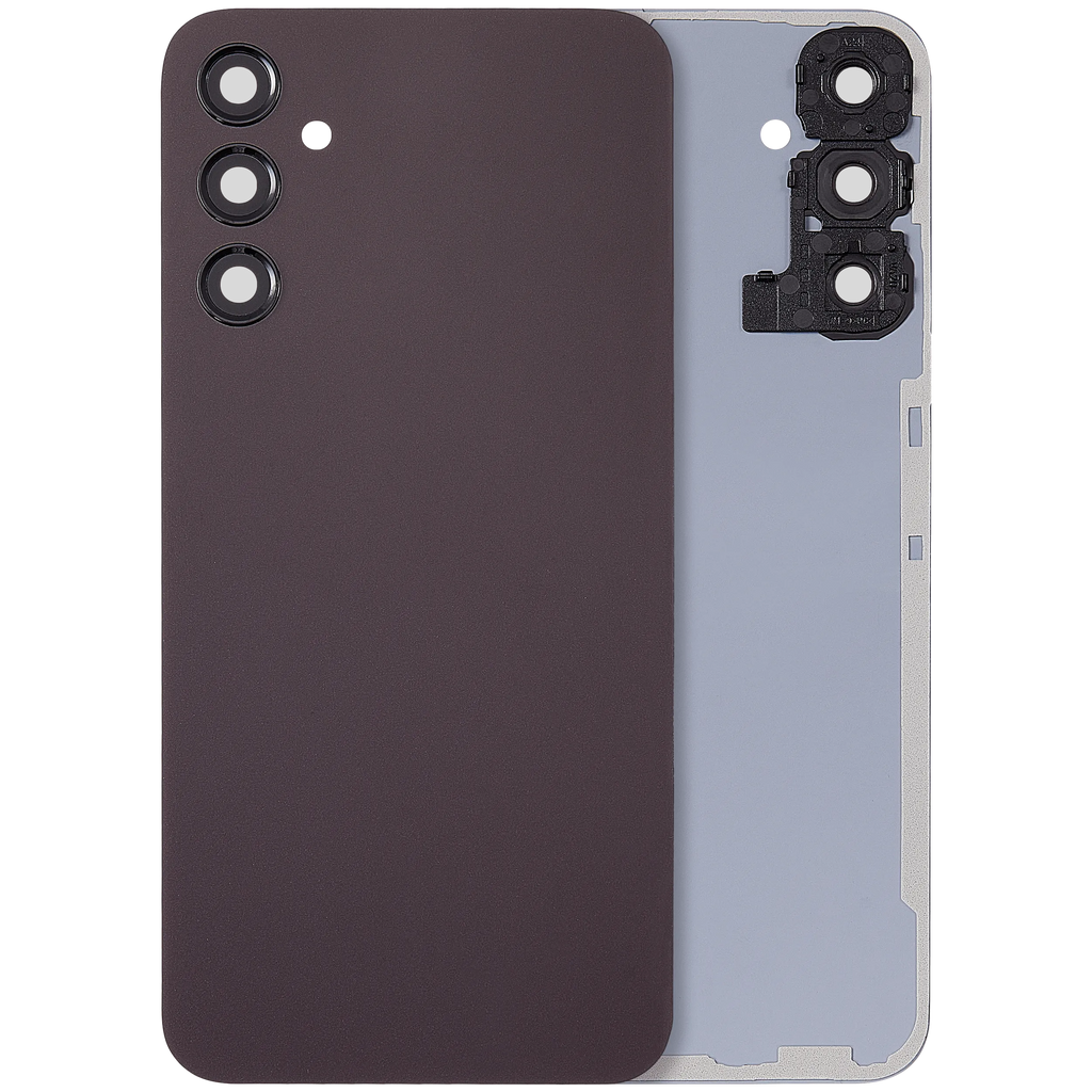 Backcover mit Camera Lens für Samsung Galaxy A24 4G (A245 / 2023)(ohne Logo) (Aftermarket Plus) (Dark red)