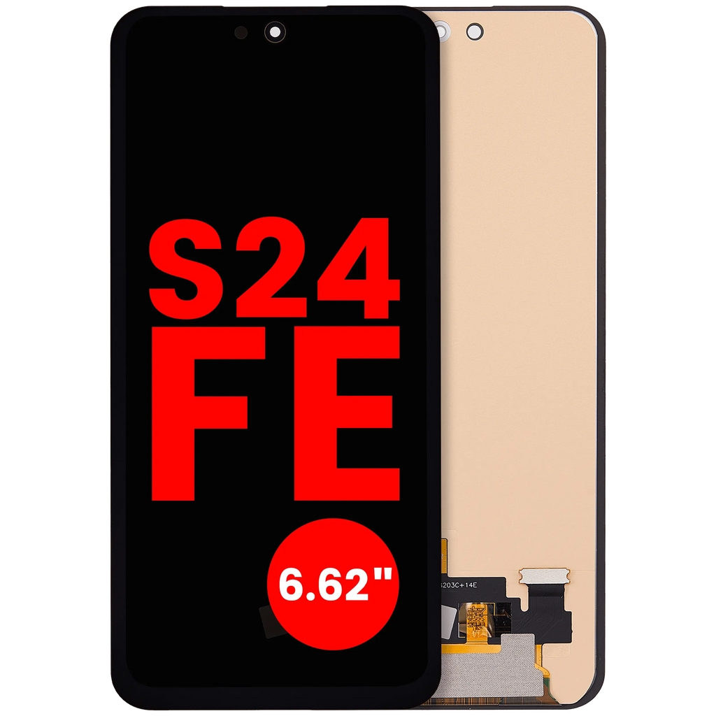 OLED-Display ohne Rahmen für Samsung Galaxy S24 FE 5G (6.62") (Aftermarket Plus) (Alle Farben)