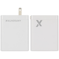 Ampsentrix Wandadapter 100W mit 4 USB-Steckplätzen (USB-C & USB-A)