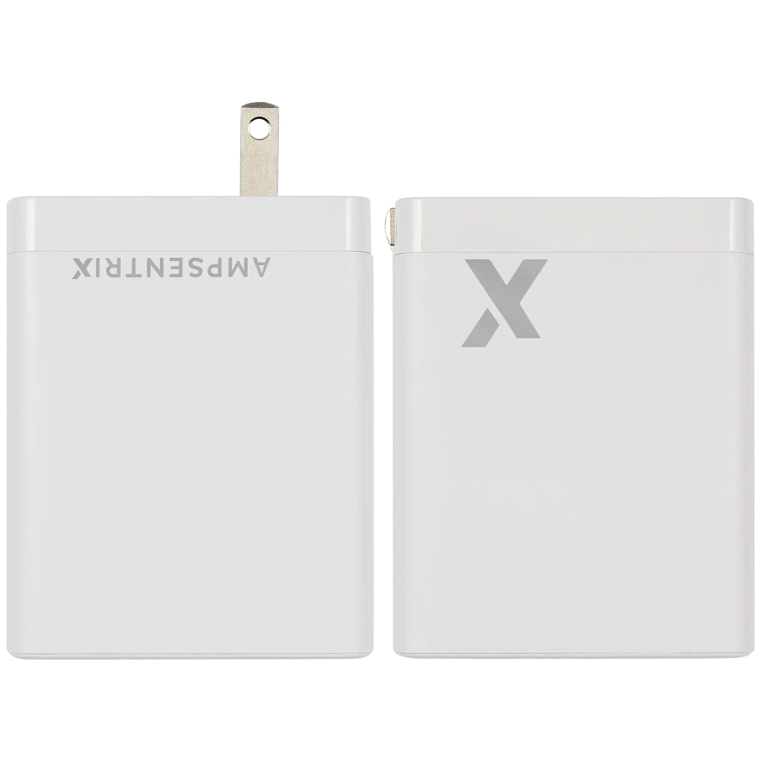 Ampsentrix Wandadapter 100W mit 4 USB-Steckplätzen (USB-C & USB-A)