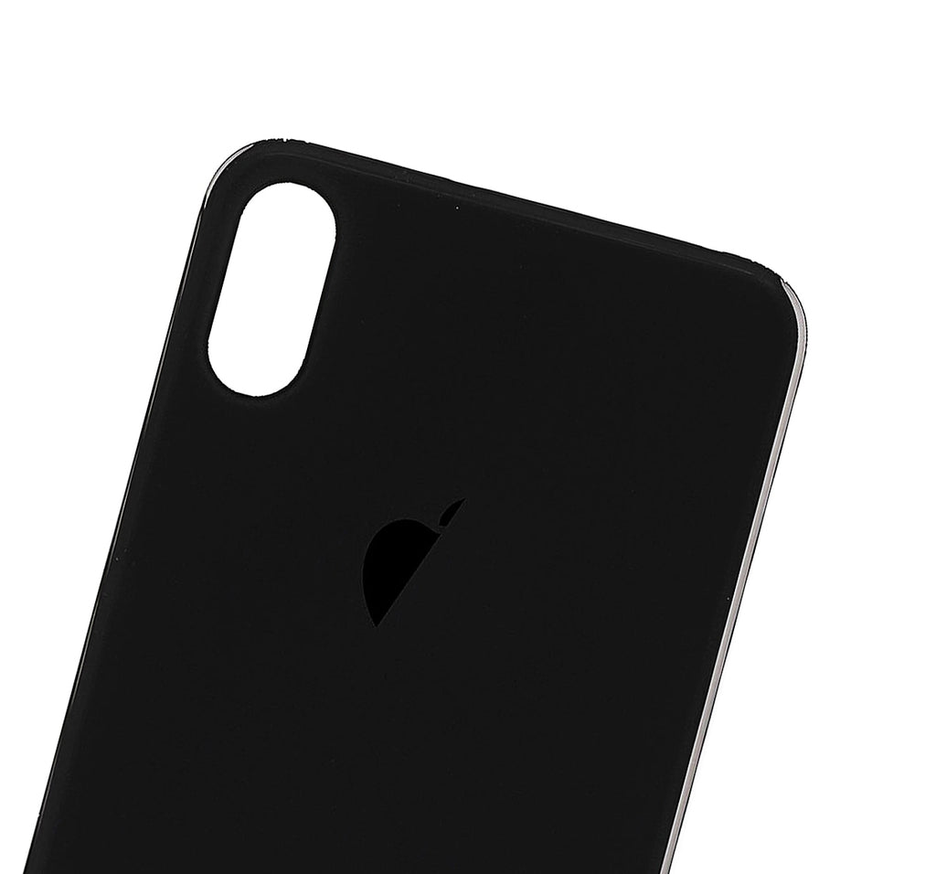 Backcover Glass für iPhone X (ohne Logo) (Space Grau)