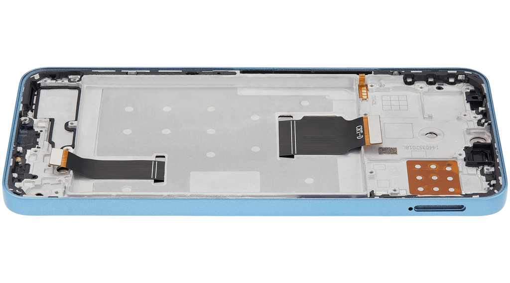 LCD-Display mit Rahmen für Honor X8A / X50i / 90 Lite (Refurbished) (Cyan Lake)