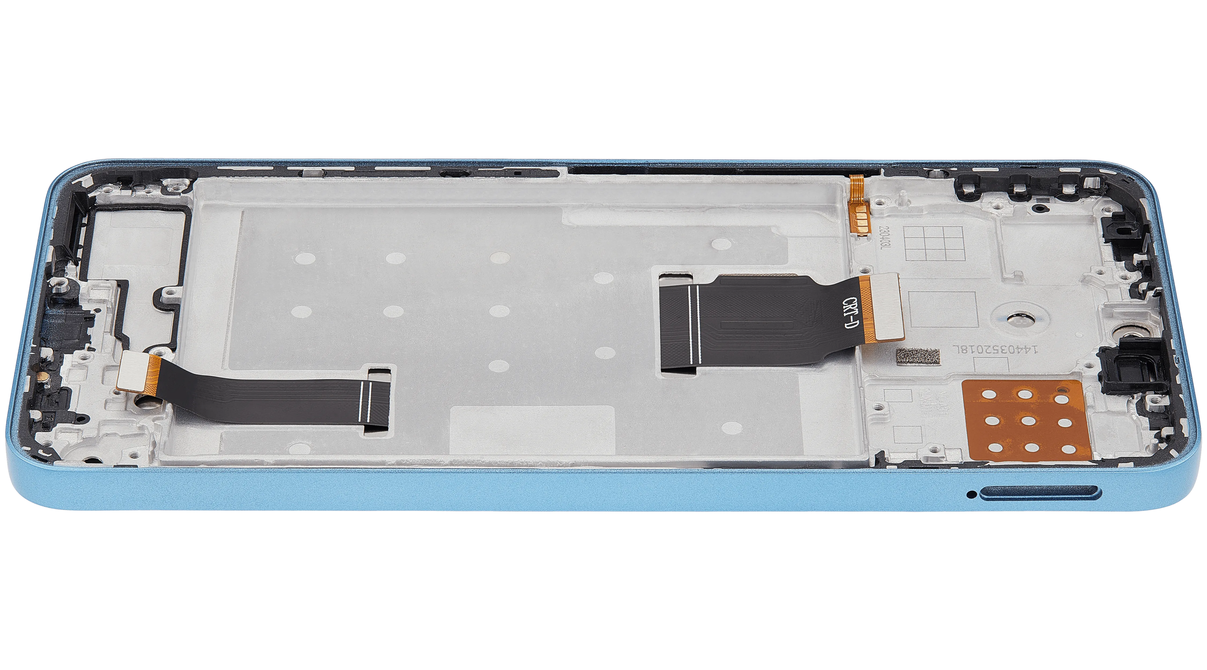 LCD-Display mit Rahmen für Honor X8A / X50i / 90 Lite (Refurbished) (Cyan Lake)