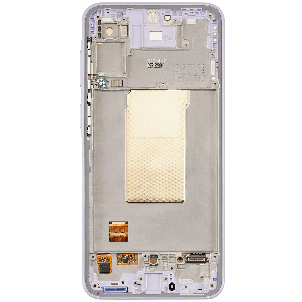 OLED-Display mit Rahmen für Samsung Galaxy A37 5G (A376 / 2026) (Refurbished) (Light Violet)